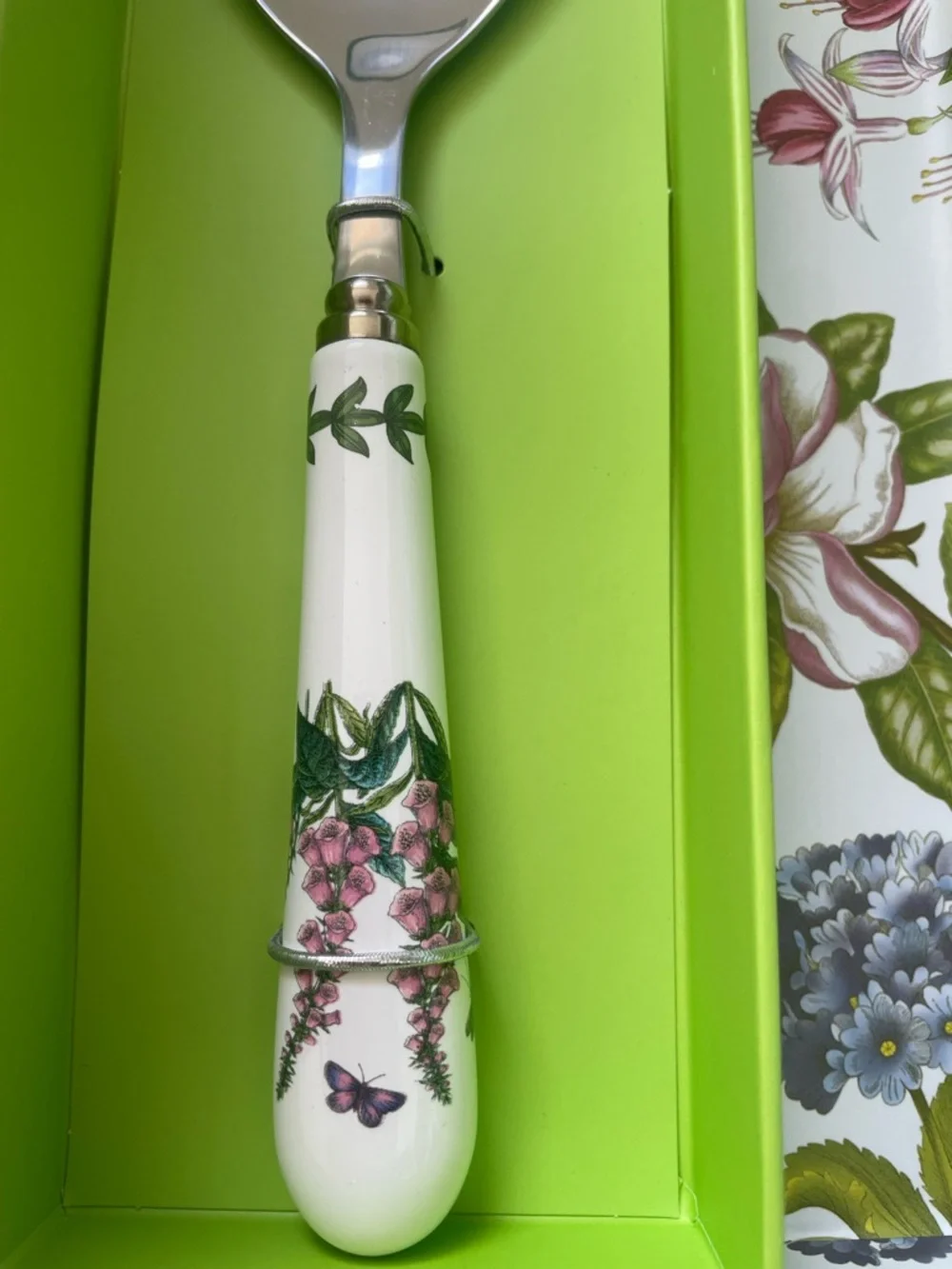 Portmeirion Botanical Garden Serving Spoon and Fork Set
